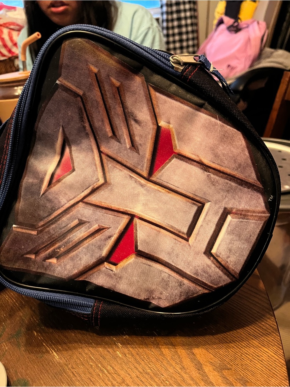 Transformer lunchbox vintage Y2K